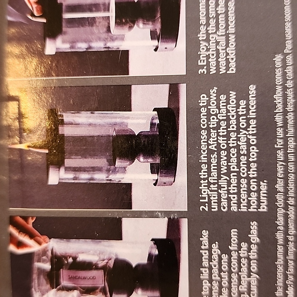 BH&G Backflow Incense Burner Kit - Picture 8 of 9